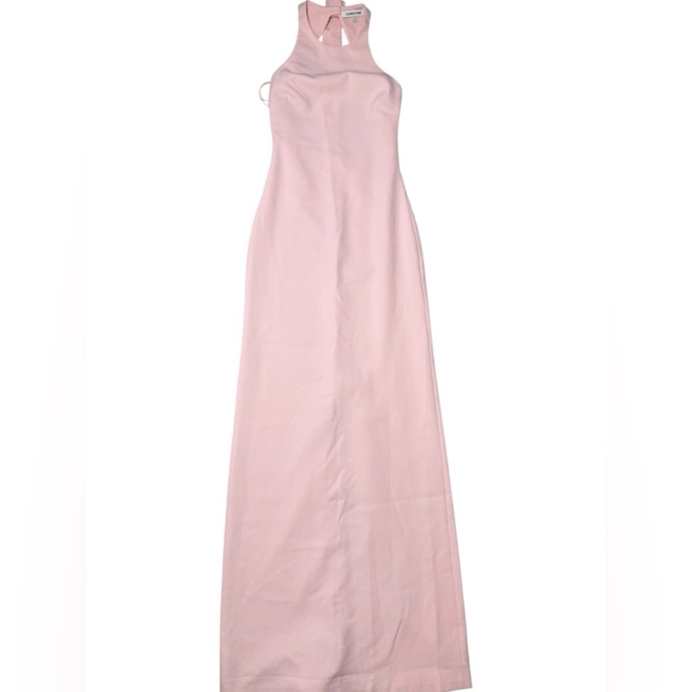 Elizabeth and James Blush Orley Bow Back Maxi Gown size 2 in excellent condition - Picture 6 of 10